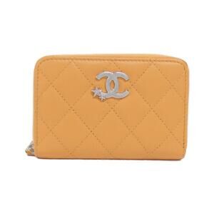CHANEL Orange Wallet